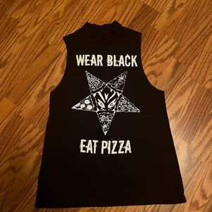 Black craft cult tank top